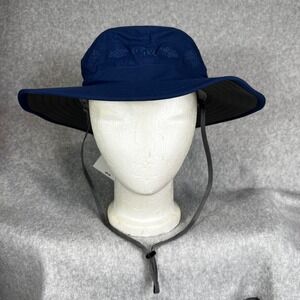 Outdoor Research Women Medium Solar Roller Sun Hat Cap Blue UPF 40 Summer Hiking